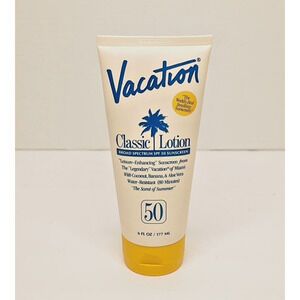 VACATION Classic Lotion Broad Spectrum SPF 50 Sunscreen 6 fl oz New & Sealed